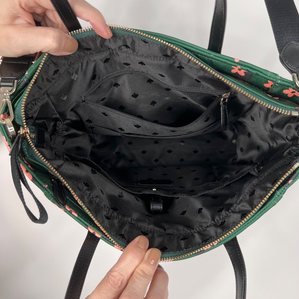 NWOT🌸KateSpade➕BONUS MATCHING EYEGLASS CASE!Green with🌸Flowers. - Picture 11 of 16